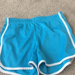 Blue athletic justice shorts